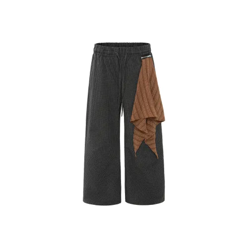 HOKLV Черные Унисекс Повседневные Штаны