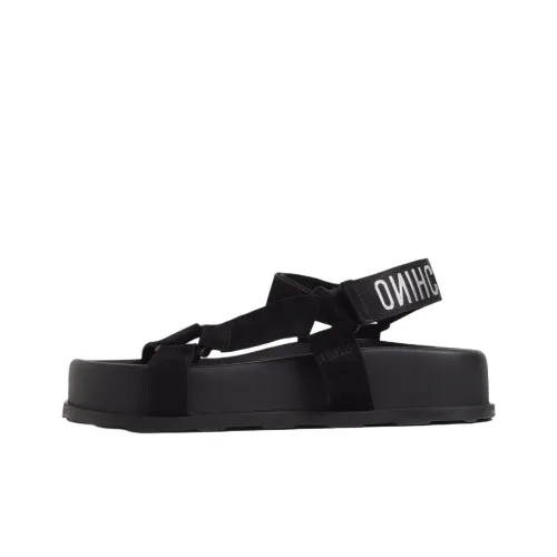 MOSCHINO One Ремешок Сандалии Женские Черные