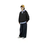 Черный с флисовой подкладкой