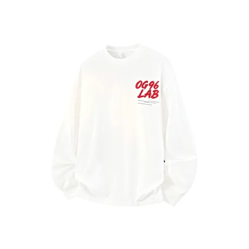 OG96 LAB Белый Унисекс T-рубашки