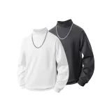 Dark Gray + White [Утолщенный и с флисовой подкладкой]