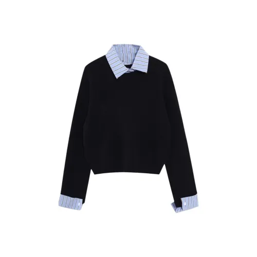 FTTHR Черный Женский Трикотаж