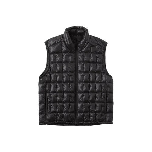 ROMI STUDIO Угольный серый женский пуховый жилет