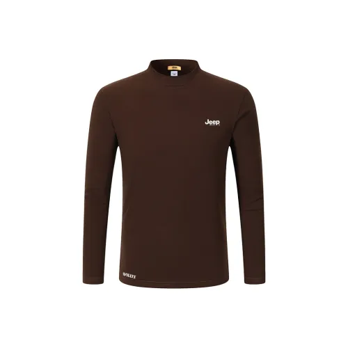Jeep Wrangler Leisure Series Длинный рукав Т-рубашка Унисекс
