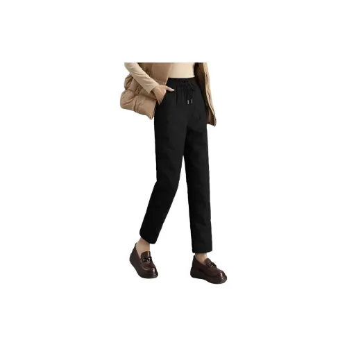 SKYA Черные Женские Пуховые Штаны