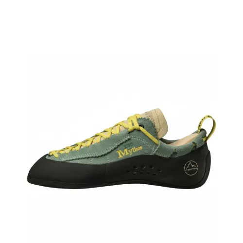 LA SPORTIVA Slip-resistant Abrasion-resistant Low Top Climbing Shoes Unisex Green LA SPORTIVA Противоскользящая Устойчивая к истиранию Низкий Топ Карабинер Обувь Унисекс Зеленый