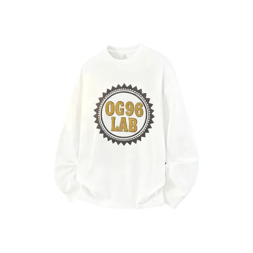 OG96 LAB Белый Унисекс T-рубашки