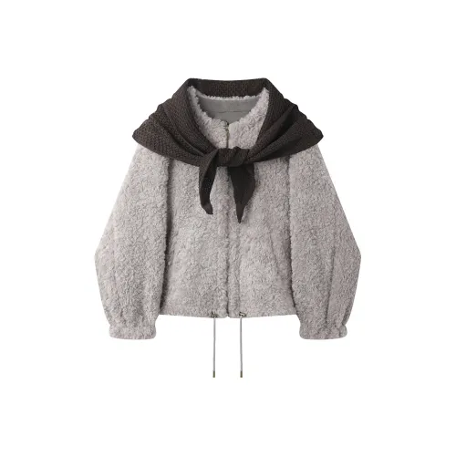 FAVMARTHA Вельвет Feel Пальто Женское