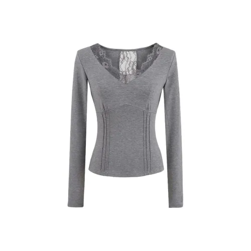 FTTHR Серый Женские T-рубашки