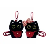 Красная яблоко Трикотажная ткань Сумка через плечо + Бант  
Красная яблоко Трикотажная ткань Сумка через плечо с Маленьким Черным котом