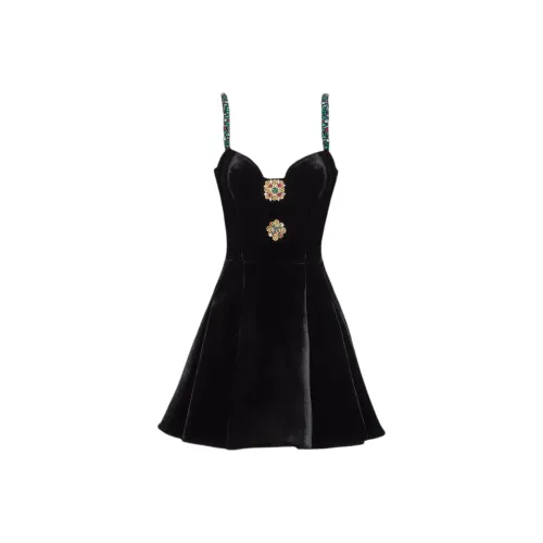 BALMAIN Черные Женские Слиплатья