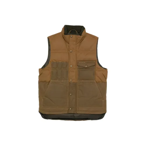 Filson Коричневый Мужской Жилеты