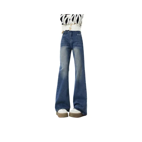 AIMISS Blue Women's Jeans AIMISS Синий Женские Джинсы