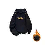 Черный [с флисовой подкладкой и утепленный]