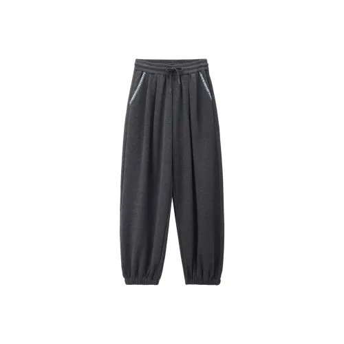 Giordano Вязаные Спортивные Штаны Женские