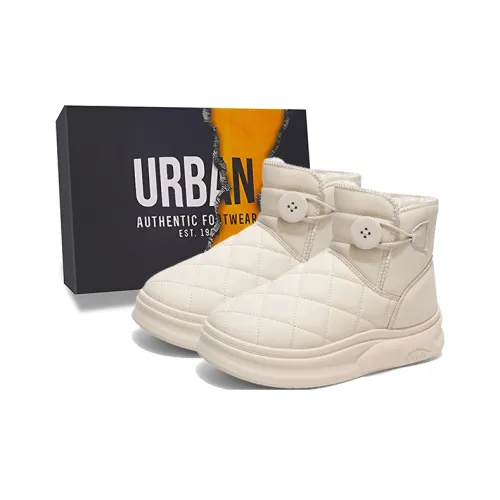 URBAN AUTHENTIC Теплоизоляционное покрытие устойчивое к истиранию противоскользящее короткие сноубутсы женские