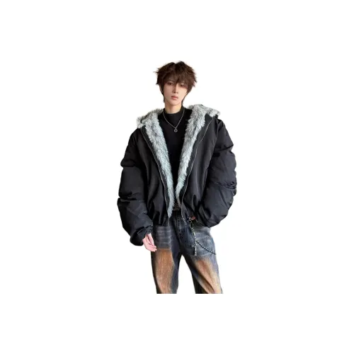 BRG Черный Унисекс Пуховики