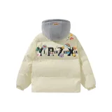 Экрю с серым капюшоном