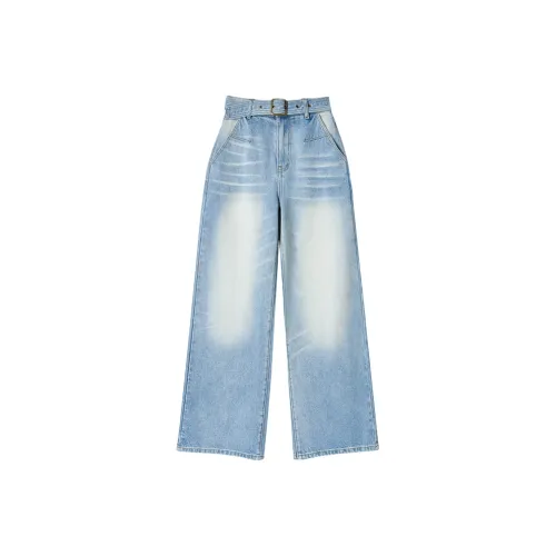 UENA Синий В наличии Женские Джинсы