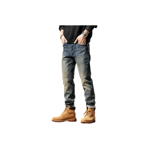 RUIFANDISI Мужские Джинсы
