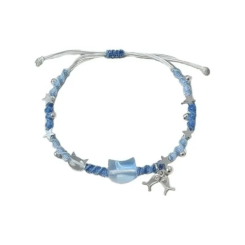 HAZYOU Браслеты с шнурками из смолы Женские