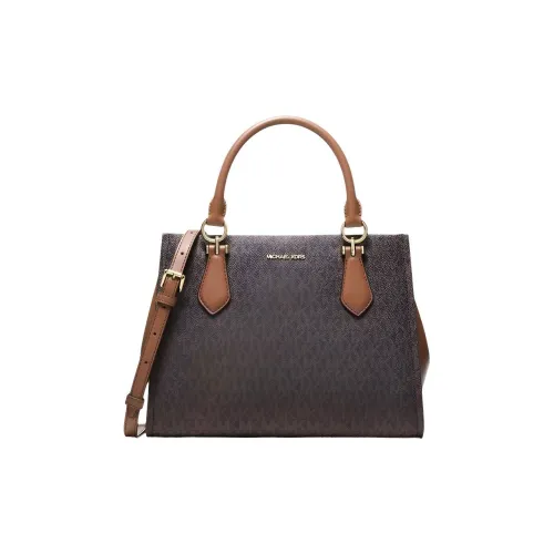 MICHAEL KORS Marilyn Покрытый холст Сумка Средний Женский Коричневый