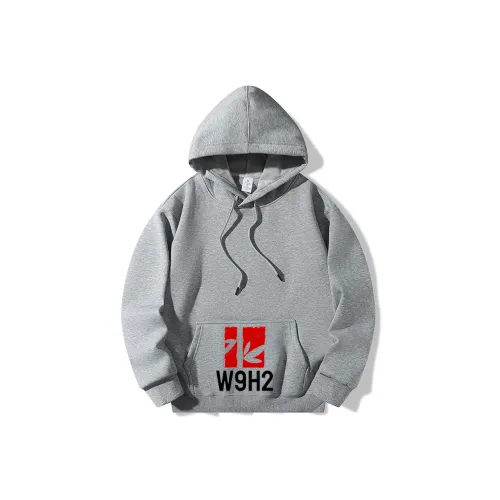 W9H2 Светло-серый Унисекс Свитшоты