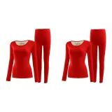 2 комплекта женские, 2 красных