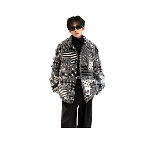 Love Monster Темно-серый Унисекс Пальто