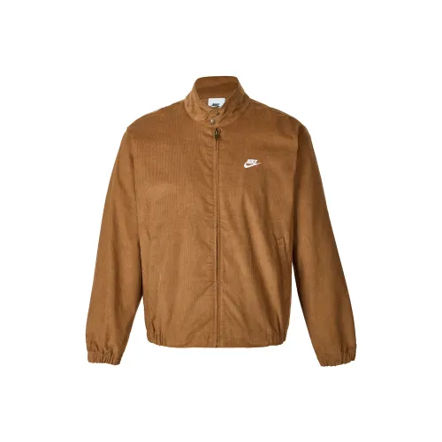 Nike Sportswear Club Куртки Пальто Мужской Светлый Умбра Белый
