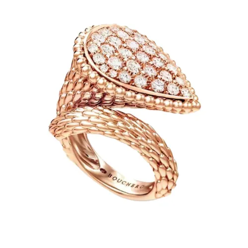 Boucheron 18К Розовое золото Кольца Женские Золото
