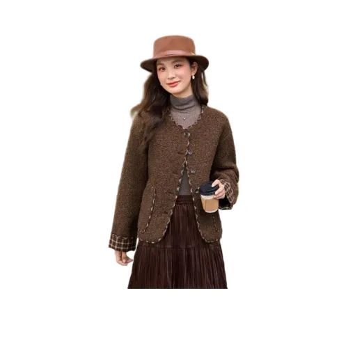 ZUOSAISI Теплая зима Укороченное пальто Женское