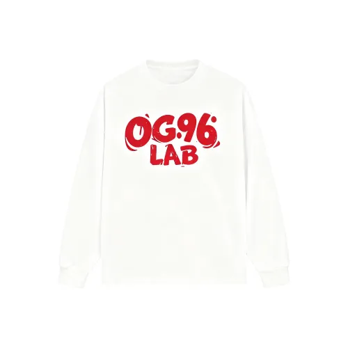 OG96 LAB Белый Унисекс T-рубашки