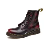 Бургундская обувь без подкладки