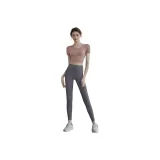 Комплект (Розовый топ + Серые штаны)