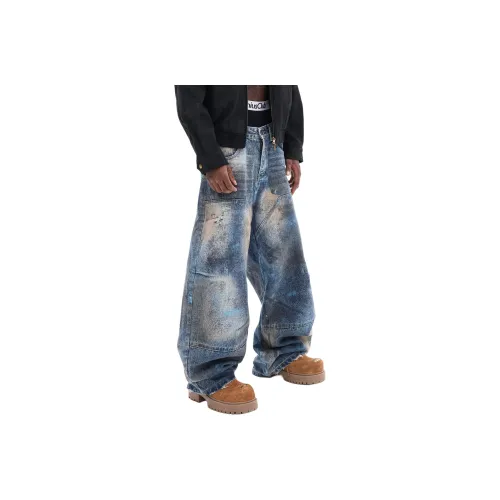 LEIGHZ Blue Unisex Jeans LEIGHZ Синий Унисекс Джинсы