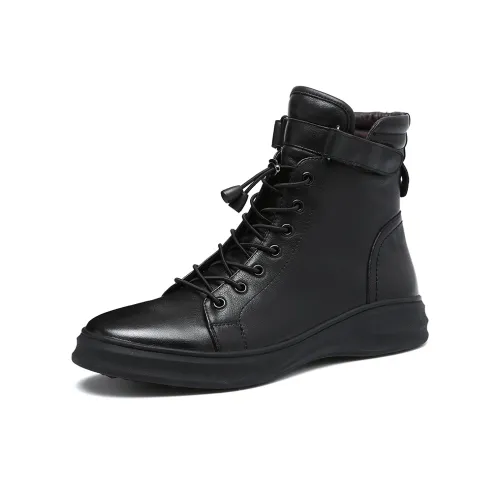 SENJIALUO Носки Crew Martin Boot Flat Men's