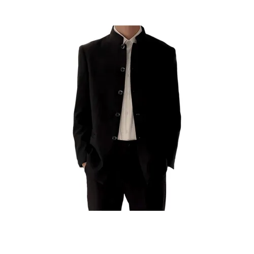 City Hipster Черный Унисекс Костюмы Чжуншань