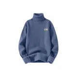 [Термический Интегрированный Флис] Haze Синий (Ma Jasper Этикетка Логотип на Груди)