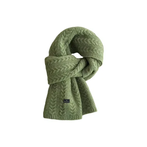 Maserati Шерсть Роскошь Теплоизоляционный Теплый Fashion Versatile Удобный Вязаный шарф Унисекс