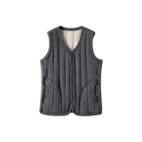 Жилет - Темно-серый [530 г/м², холодостойкий + 100% шерсть]