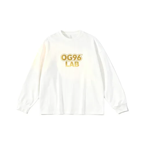 OG96 LAB Белый Унисекс T-рубашки