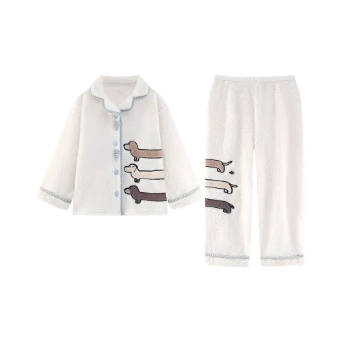 QIAOYUN Такса Женские Пижамные Комплекты