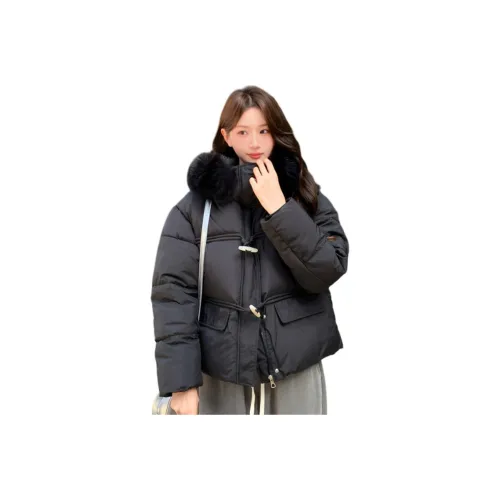 Langqing Черный Женский пуховик