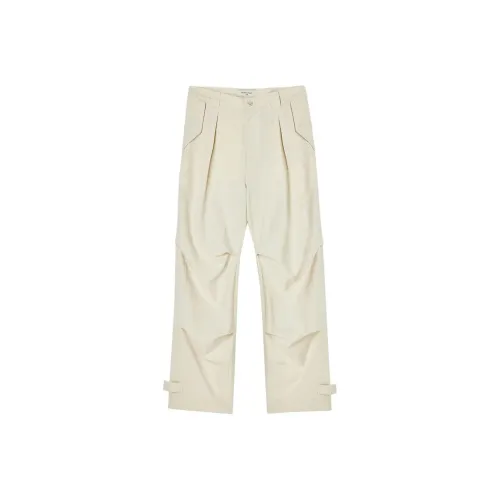AFTER PRAY Сливочный Мужские Повседневные Штаны