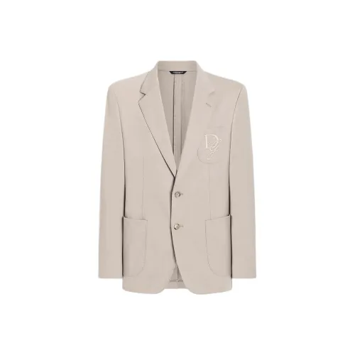 Dolce Gabbana SS25 Бизнес Костюм Пальто Мужской