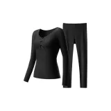 Чёрный комплект [Кашемир, Теплая одежда]