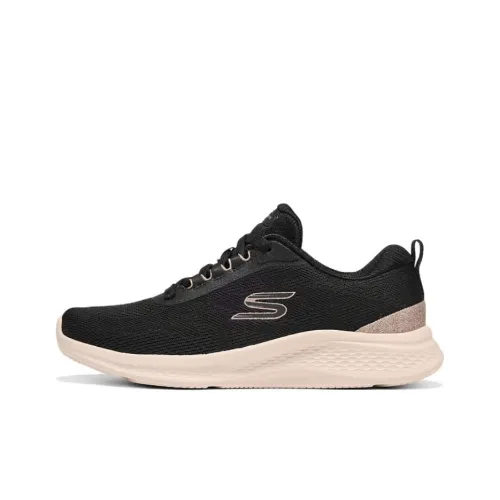 Skechers Skech Lite Pro 2,0 Дышащая Поддержка Амортизация Низкий Верх Ходьба Обувь Женская Черная