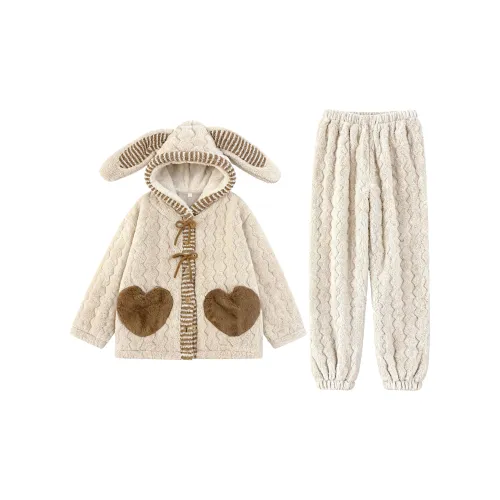 O'MESIK Khaki Женские Пижамные Комплекты