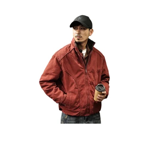 LUJIEBANG Анкора Красный Мужские Куртки